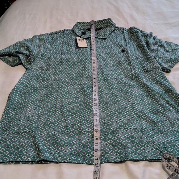 Polo Golf Ralph Lauren Dillards Gree Multicolor Shirt - Men's Size XXL. - Picture 7 of 10